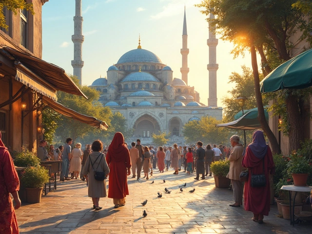 How to Dress and Behave in Istanbul’s Blue Mosque