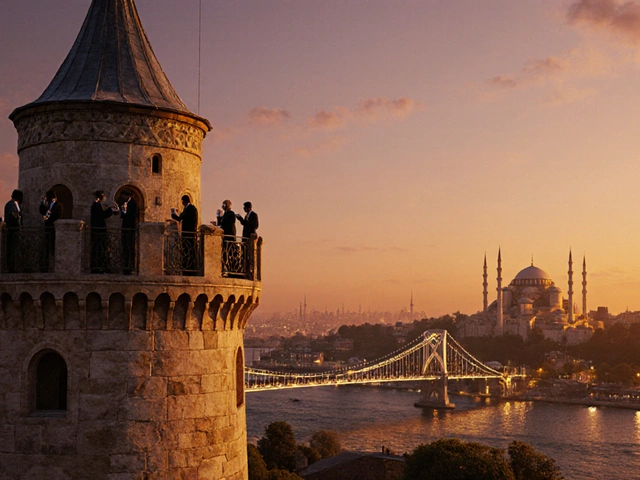 Experience the Magic of Sunset at Galata Tower in Istanbul