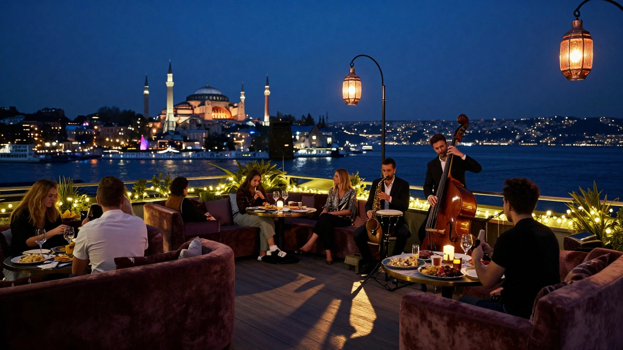 Best Rooftop Bars with Live Music in Istanbul